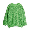 mini rodini mini leopard sweatshirt green