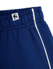 mini rodini cable plain piping shorts blue