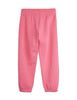 mini rodini plain piping sweatpants pink