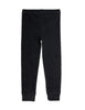 mini rodini penguin emb microfleece trousers black