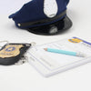 police ticket play notepad