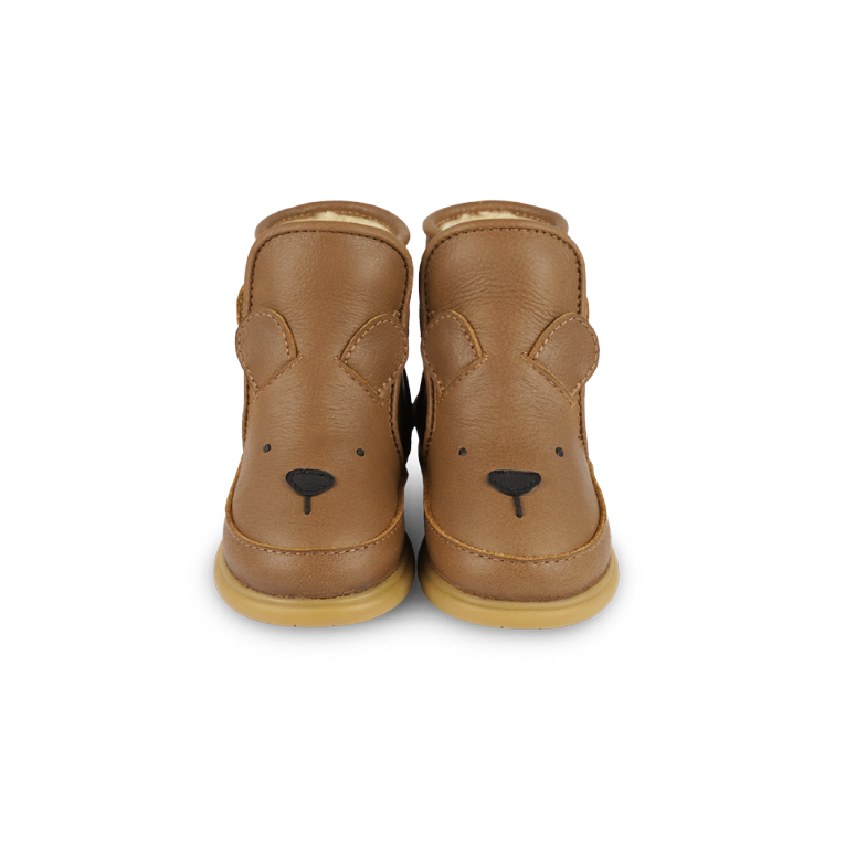 donsje dubu bear shoes cognac