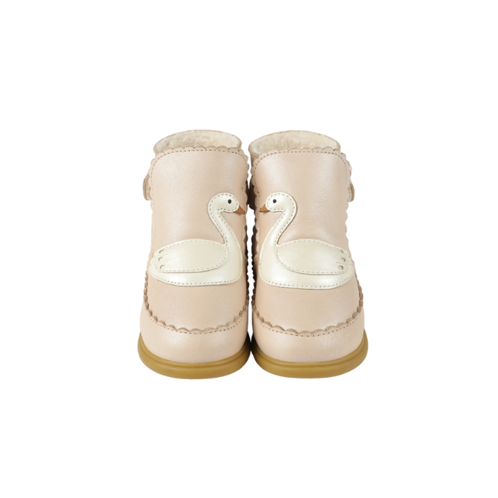 donsje sify swan shoes metallic
