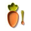 oli & carol cathy the carrot plate & spoon set