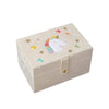 rainbow unicorn large jewelry box