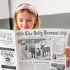 christmas newspaper / gift wrap
