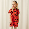 mini rodini hearts aop dress