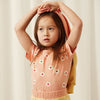 mini rodini flowers aop short sleeve t-shirt pink