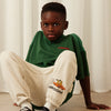 mini rodini racing rabbits sp sweatpants off-white