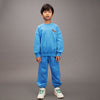 mini rodini dog embroidered sweatpants blue