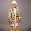 mini rodini bear stripe sweatpants off-white