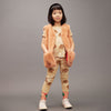 mini rodini ritzratz patch faux fur vest