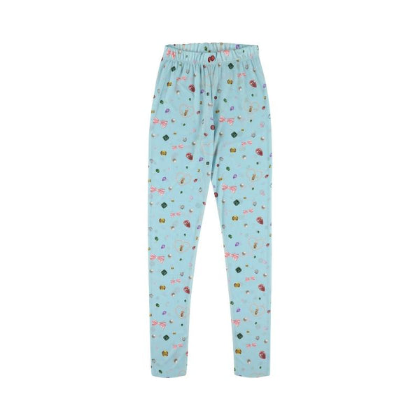 caroline bosmans mesh leggings d&p blue