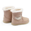 donsje trene swan boots light rose