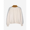 bobo choses woman color block zip sweatshirt