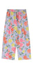maison mangostan roses fleece trousers lilac