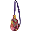 maison mangostan roses bag burgundy