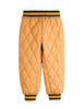 mini rodini ritzratz quilted outerwear trousers beige