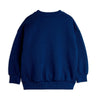 mini rodini dino applique sweatshirt blue
