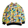 mini rodini ritz ratz patch half zip sweatshirt multi