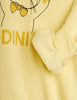 mini rodini panda & cat sweatshirt yellow