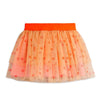 mini rodini dotted tulle skirt pink