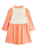 mini rodini bear single print dress pink