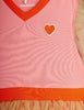 mini rodini dotted tulle dress pink