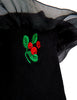 mini rodini lingonberry embroidered socks