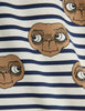 mini rodini x e.t. aop striped grandpa shirt