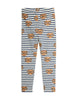 mini rodini x e.t. stripe aop leggings