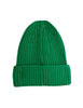 mini rodini x e.t. patch ribbed hat green