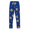 maison mangostan blossom leggings blue