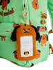 mini rodini doggies aop backpack green