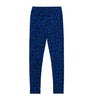 maison mangostan animal print leggings blue