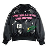 mini rodini united aliens unlimited baseball jacket black