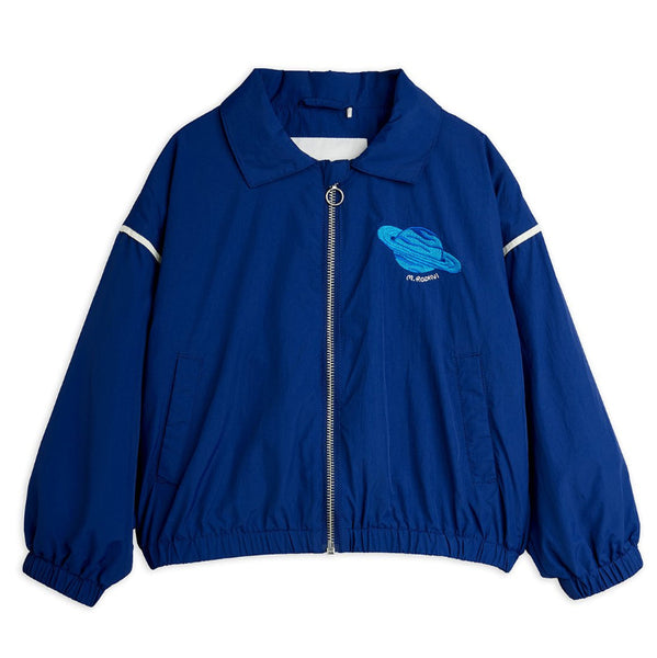 mini rodini planet emb jacket blue