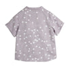 mini rodini starfall aop woven shirt purple