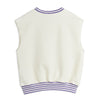 mini rodini alien city fc sweat tank off-white