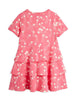 mini rodini starfall aop dress pink