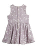 mini rodini starfall aop woven dress purple