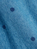 mini rodini lightweight dots aop denim dress blue