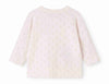 marmar copenhagen tut wrap long sleeve baby top mini bloom