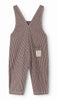 marmar copenhagen ruben baby overalls dark brownie stripe