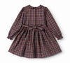 marmar copenhagen darcel dress chocolate check
