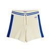 mini rodini cable knit shorts off-white