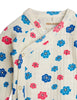 mini rodini flowers aop pointelle baby set multi