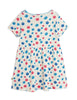 mini rodini flowers aop picot edge pointelle dress multi