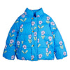 mini rodini violas aop city puffer coat blue