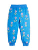mini rodini violas aop quilted outerwear trousers blue
